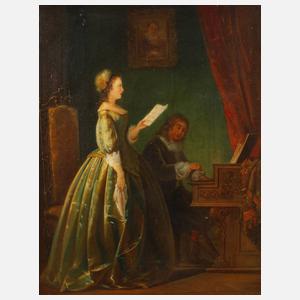 Jakob Emanuel Gaisser, Die Gesangsstunde