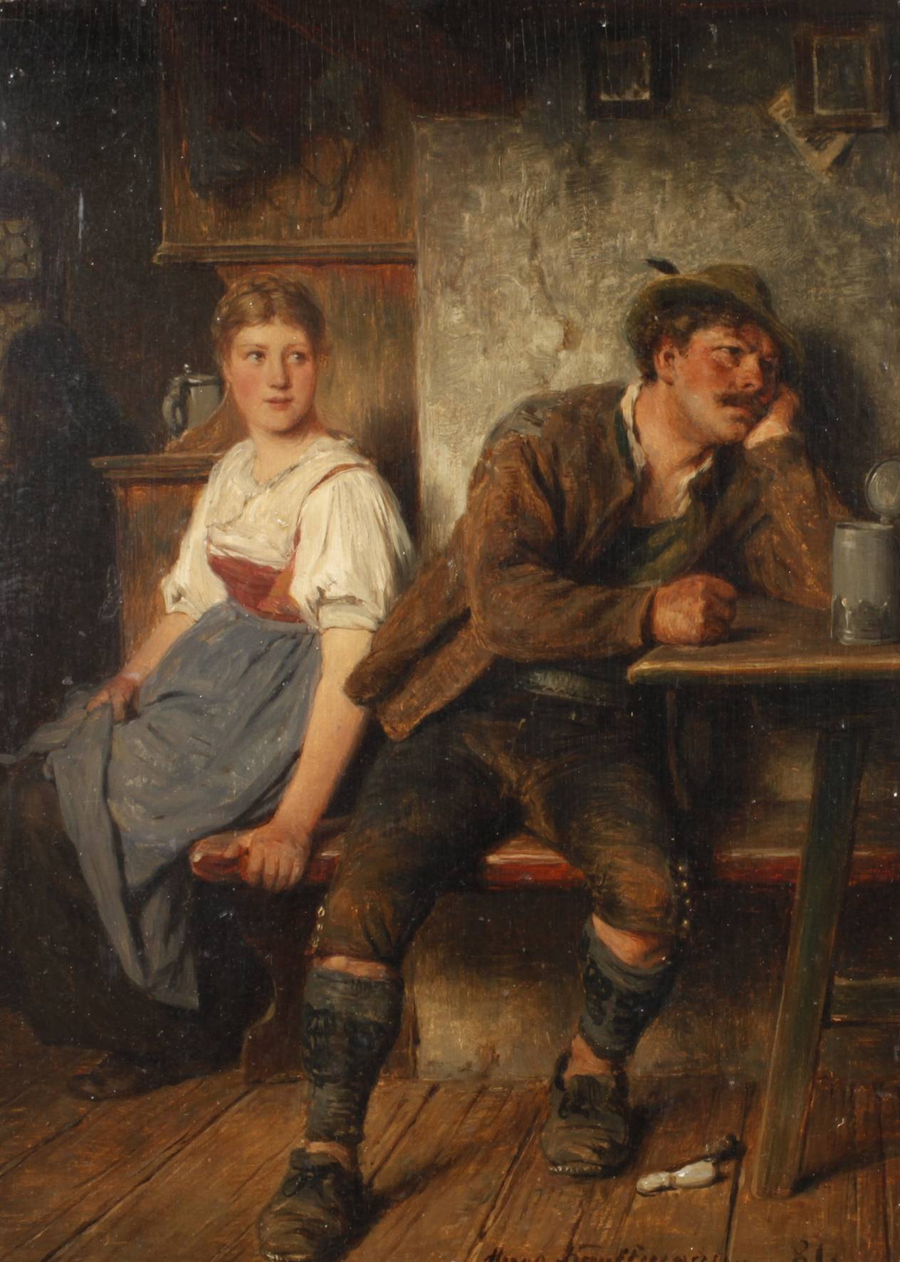 Hugo Kauffmann, Die Schmollenden