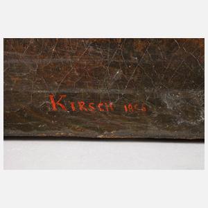 Kirsch, Romantische Sommerlandschaft mit Burg