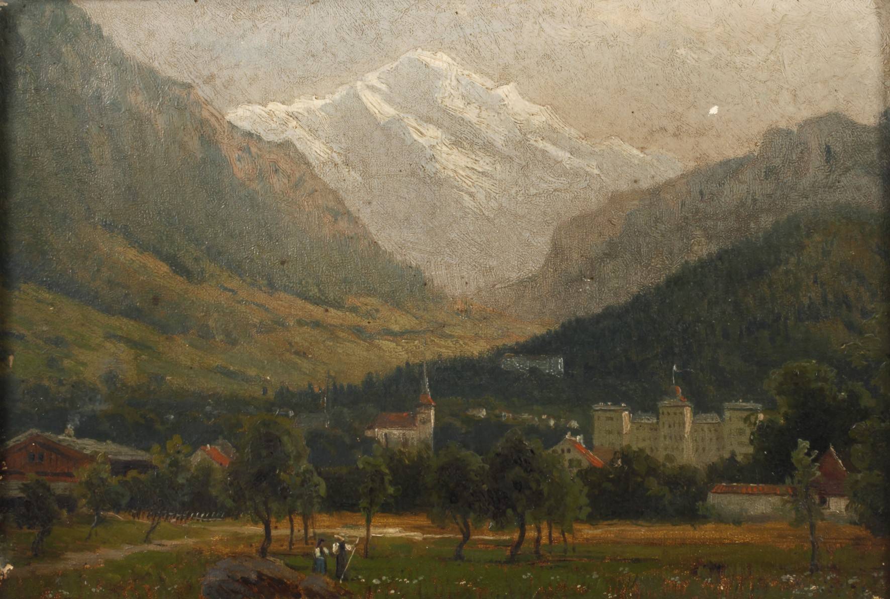 Albin Kühn, Partie in den Bergen