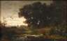 Dietrich Langko, attr., Abend am Weiher