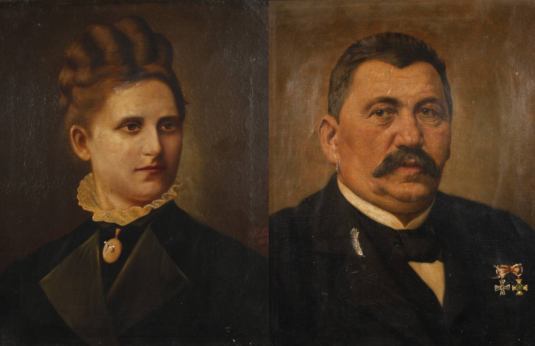 G. Laue, Portraitpendants