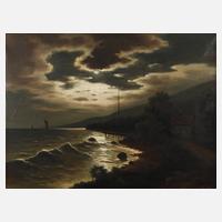 Anton Pick, Mondnacht am Meer111