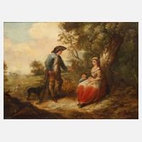 Rast in sonniger Sommerlandschaft111