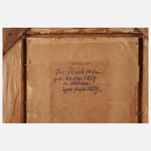 Josef Resch, Selbstportrait