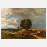 Michael Sachs, Eifellandschaft mit Kirchdorf111