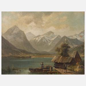 Alfred von Schönberger, ”Achensee in Tyrol”