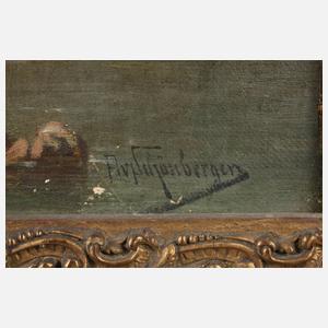 Alfred von Schönberger, ”Dürrensee mit Monte Cristallo ...”