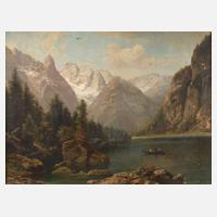 Alfred von Schönberger, ”Dürrensee mit Monte Cristallo ...”111