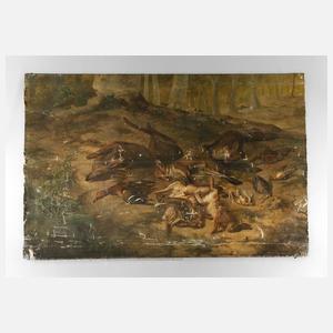 M. H. Schüller, Jagdstillleben