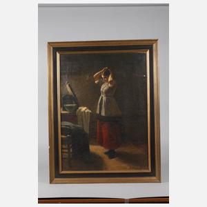 Nicolaas Steffelaar, Bei der Toilette