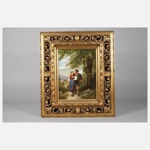 Maximilian Wachsmuth, Magd und Jäger am Waldesrand