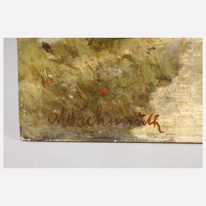 Maximilian Wachsmuth, Magd und Jäger am Waldesrand