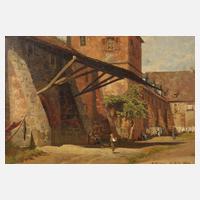 Karl Weysser, ”Innenhof des Marstalls”111