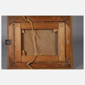 Portraitpendants Prof. Wilhelm Peters und Gattin