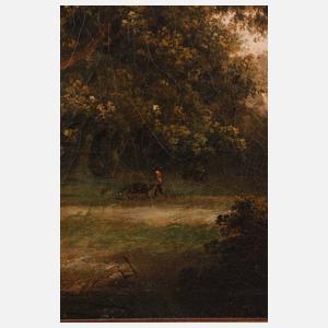 Romantische Waldlandschaft