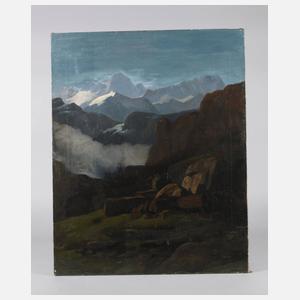 Sommerliche Hochgebirgslandschaft