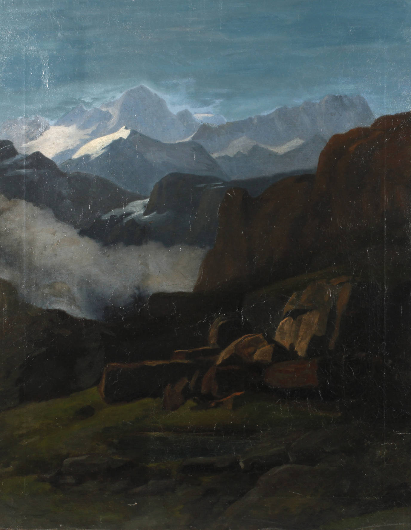 Sommerliche Hochgebirgslandschaft