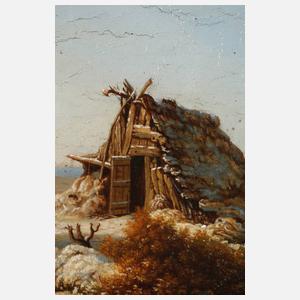 Niederdeutsche Landschaft im Winter