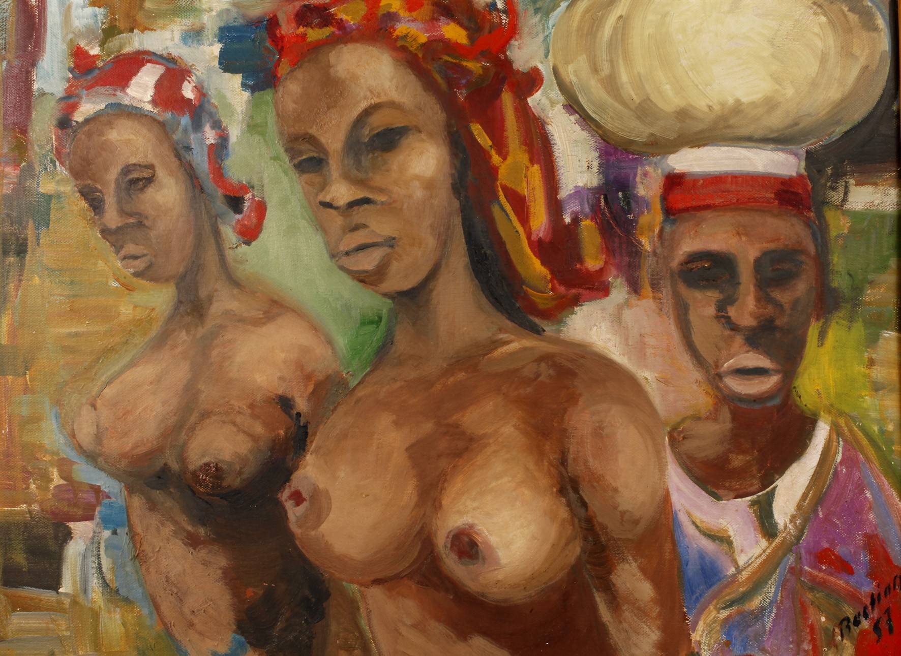 Bastian, Drei Afrikanerinnen