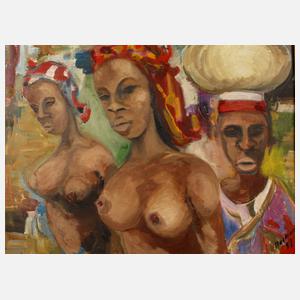 Bastian, Drei Afrikanerinnen