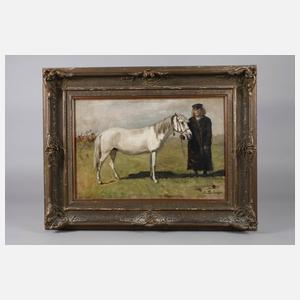 Prof. Gregor von Bochmann der Ältere, Bauer mit Pferd