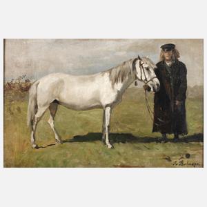 Prof. Gregor von Bochmann der Ältere, Bauer mit Pferd