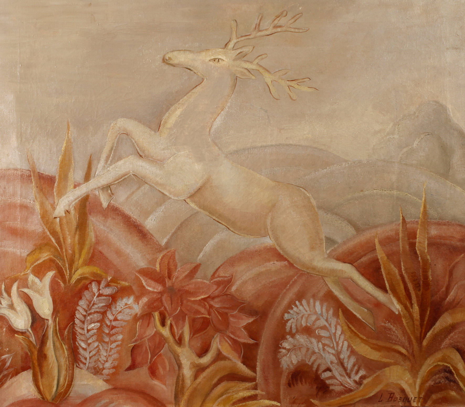 Lucienne Bosquett, attr., Am Morgen