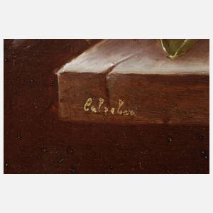 Calzolari, Altmeisterliches Früchtestillleben mit Orangenblüten