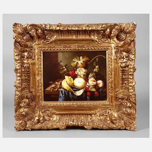 Calzolari, Altmeisterliches Früchtestillleben mit Zitrone