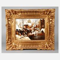 Calzolari, Winterliche Dorfansicht nach Brueghel111