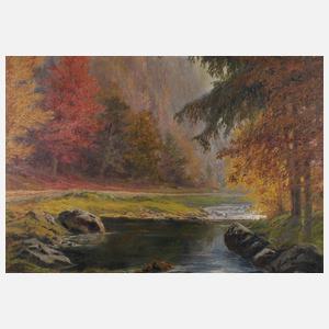 Hans Chrystoph, Herbstlicher Bachlauf