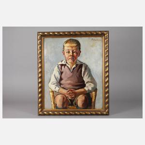 Mateo Cristiani, Sitzender Junge