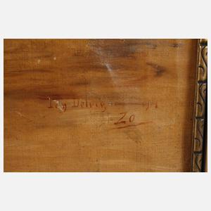 Julien Delvigne, attr., Nach dem Stierkampf