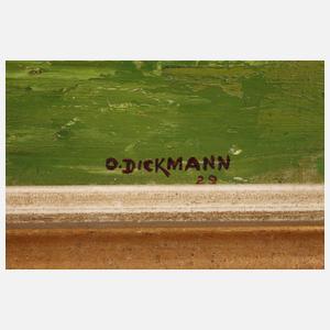 Oskar Dickmann, Bergdorf im Sommer