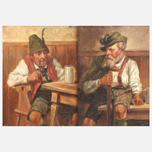 Julius Dielmann, Paar Jägerbilder