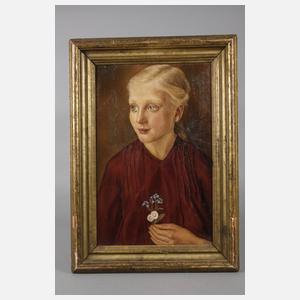 Prof. Bernhard Dörries, Mädchenportrait