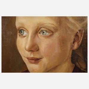 Prof. Bernhard Dörries, Mädchenportrait