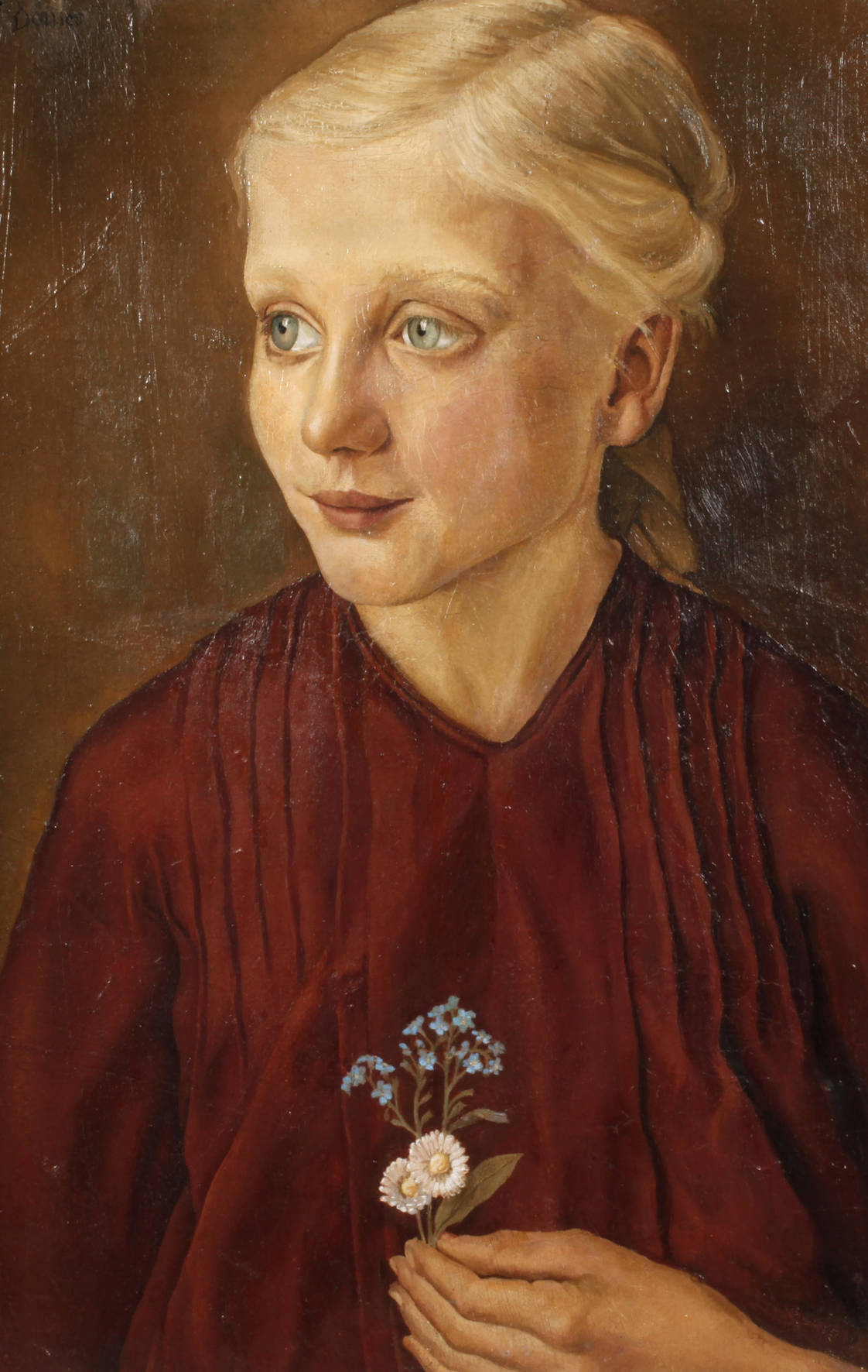 Prof. Bernhard Dörries, Mädchenportrait