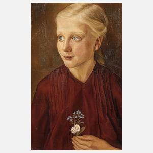 Prof. Bernhard Dörries, Mädchenportrait