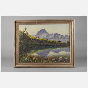 Leonhard Eckertsperger, Sommerliche Hochgebirgslandschaft