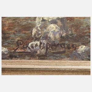 Leonhard Eckertsperger, Sommerliche Hochgebirgslandschaft