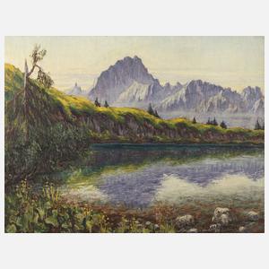 Leonhard Eckertsperger, Sommerliche Hochgebirgslandschaft