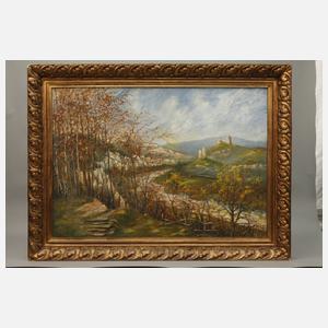 Prof. Elmar von Eschwege, attr., Saaleburgen