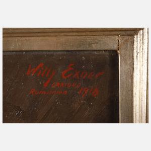 Willy Exner, Stillleben mit Astern