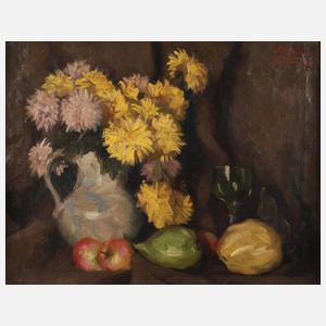 Willy Exner, Stillleben mit Astern