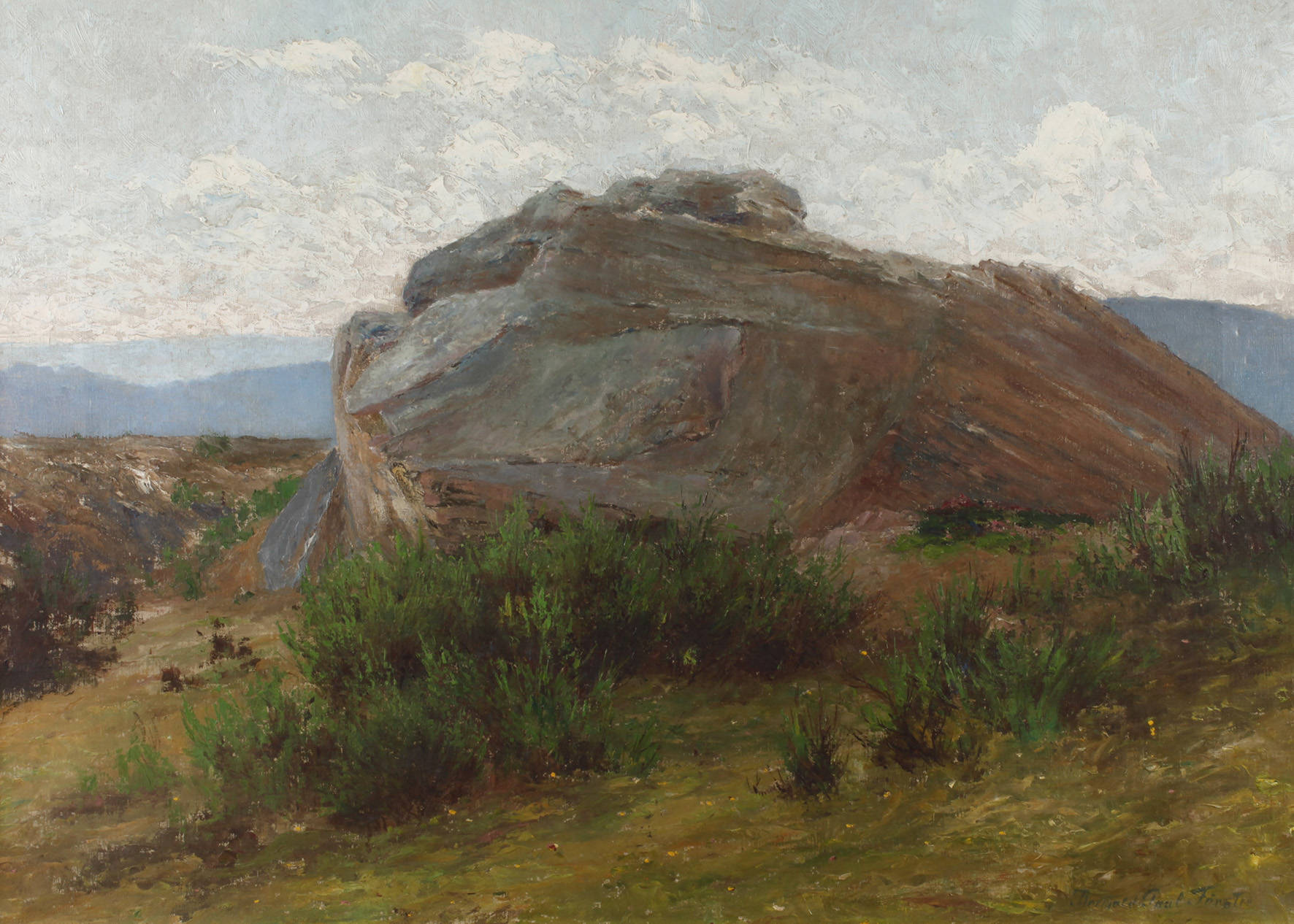 Prof. Berthold Paul Förster, ”Motiv beim Regenstein”