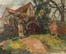 Walter Friederici, attr., ”Gutshof in Alt Leubnitz”