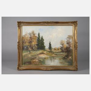 Joseph Frühmesser, Am Waldtümpel