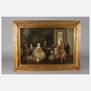 Prof. Walter Geffcken, Barocke Tafelrunde